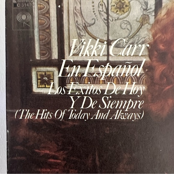 Vintage 1972 Vikki Carr En Español Vinyl Record - Picture 2 of 9